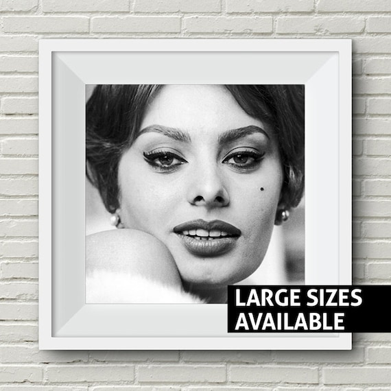 Sophia Loren Poster From 1960s