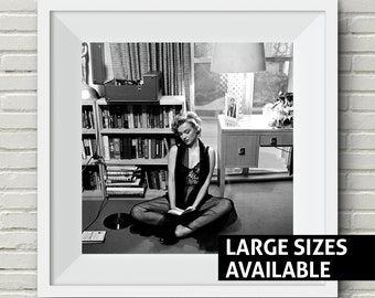 Marilyn Monroe Print, Marilyn Monroe Hotel Print Marilyn Monroe New York Schwarzweiß Kunst Ikonen Kunstdruck Studio Art