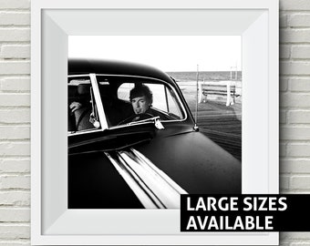 Bruce Springsteen Print, Born in the USA, The River, Born to Run, Classic Black and White Art, Iconic Art Print, Wall Art