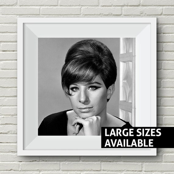 Barbra Streisand Print The Way We Where Memory Lyrics Black Etsy