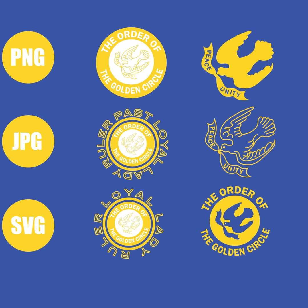 The Order of the Golden Circle Multi-pack PNG JPEG SVG - Etsy