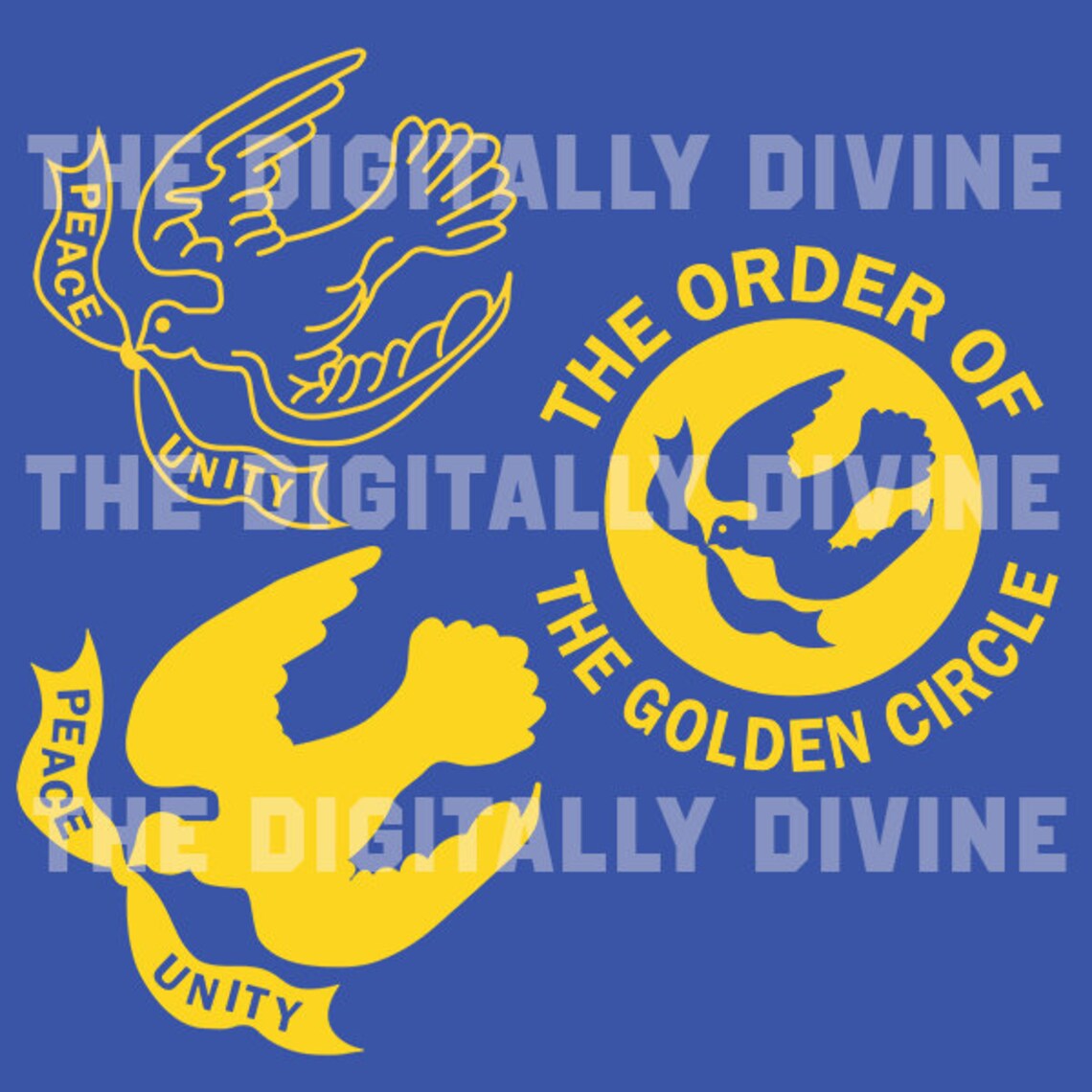 The Order of the Golden Circle Multi-pack PNG JPEG SVG - Etsy