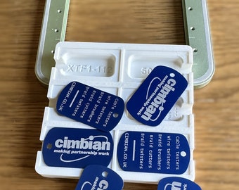 XTOOL F1 jig/fixture for ID Dog Tags