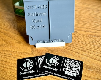 XTOOL F1 jig/fixture for Metal business cards