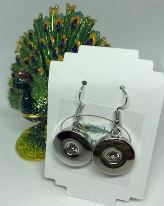 Snap jewelry best sale earrings