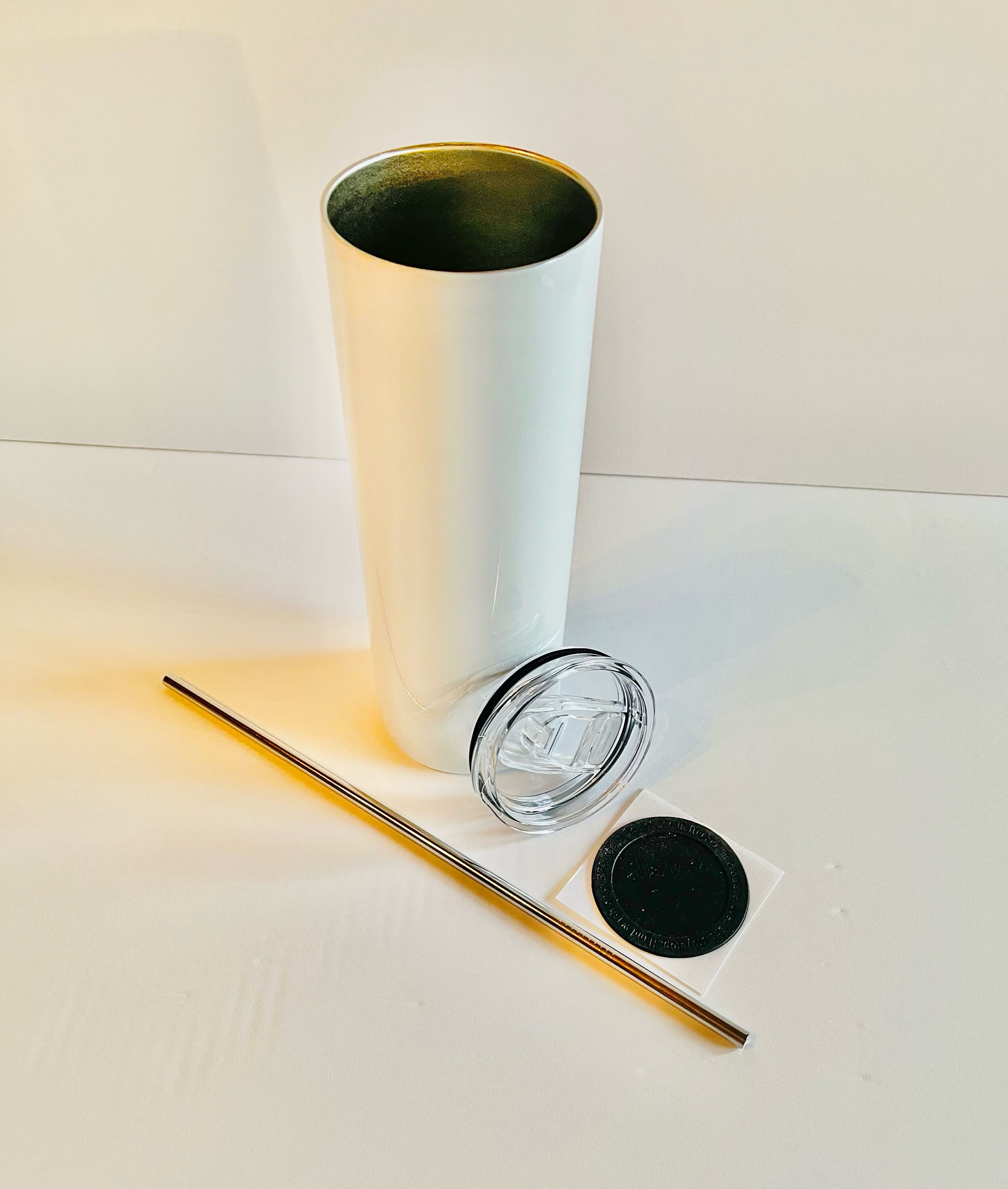 Set of 50 20oz Blank Sublimation Tumblers Straight Skinny Etsy