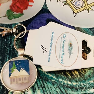 Eastern Star CA 2025 WP Emblem Keychain