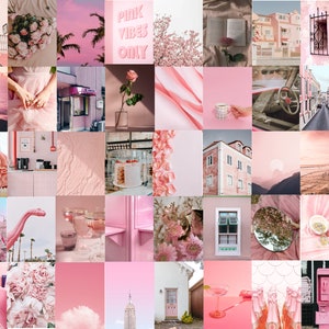 80+ blush pink aesthetic Wall Collage kit* Digital Download