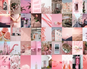 80 Peach Aesthetic Wall Collage Kit digital Download - Etsy