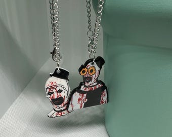 Art The Clown Tumbler Charm - For Cups with Handles! Stanley, Brumate, Ozark Trail, etc