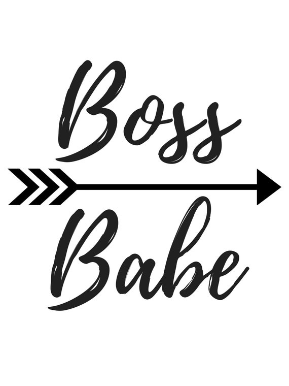 Boss Babe Wall Print | Etsy