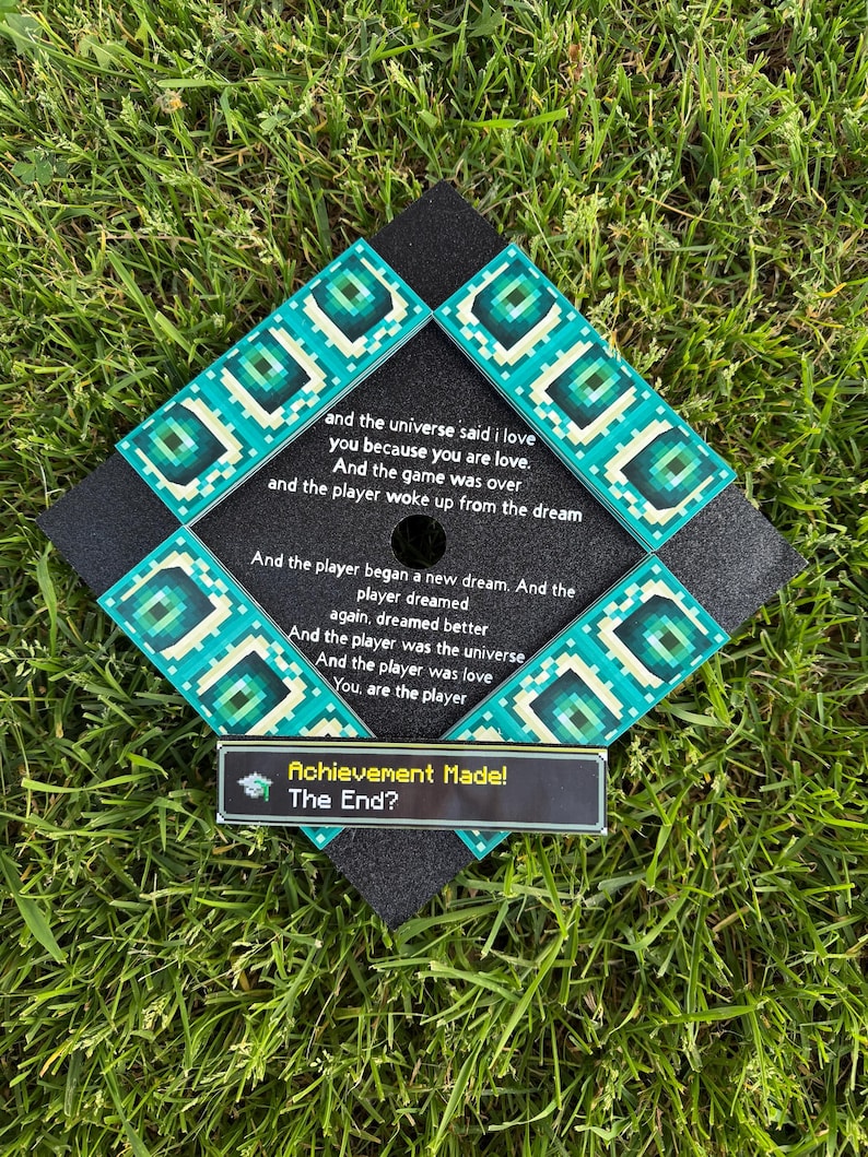 Class of 2026 Graduation Cap Topper, Minecraft, - Etsy