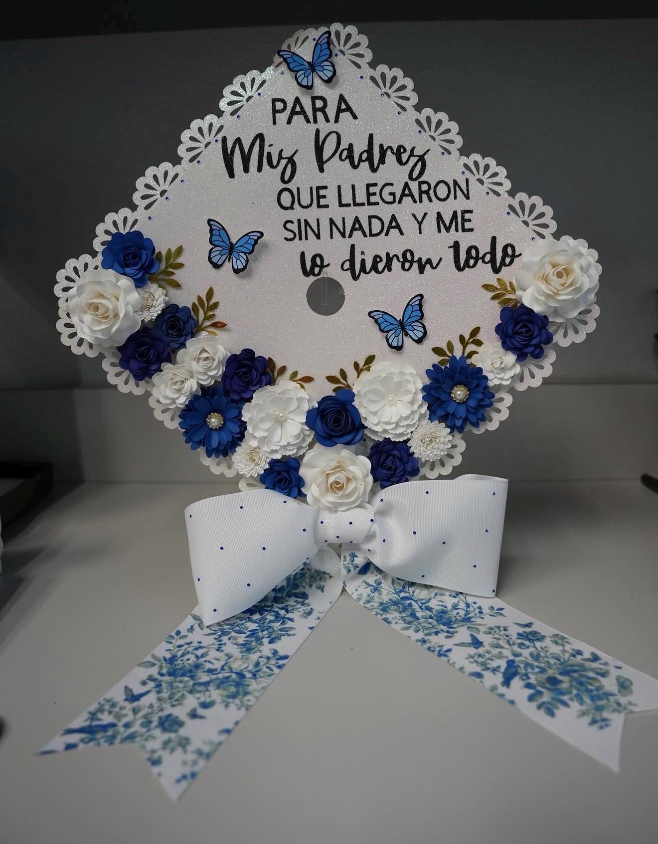 Class of 2026 Graduation Cap Topper, Blue - Etsy