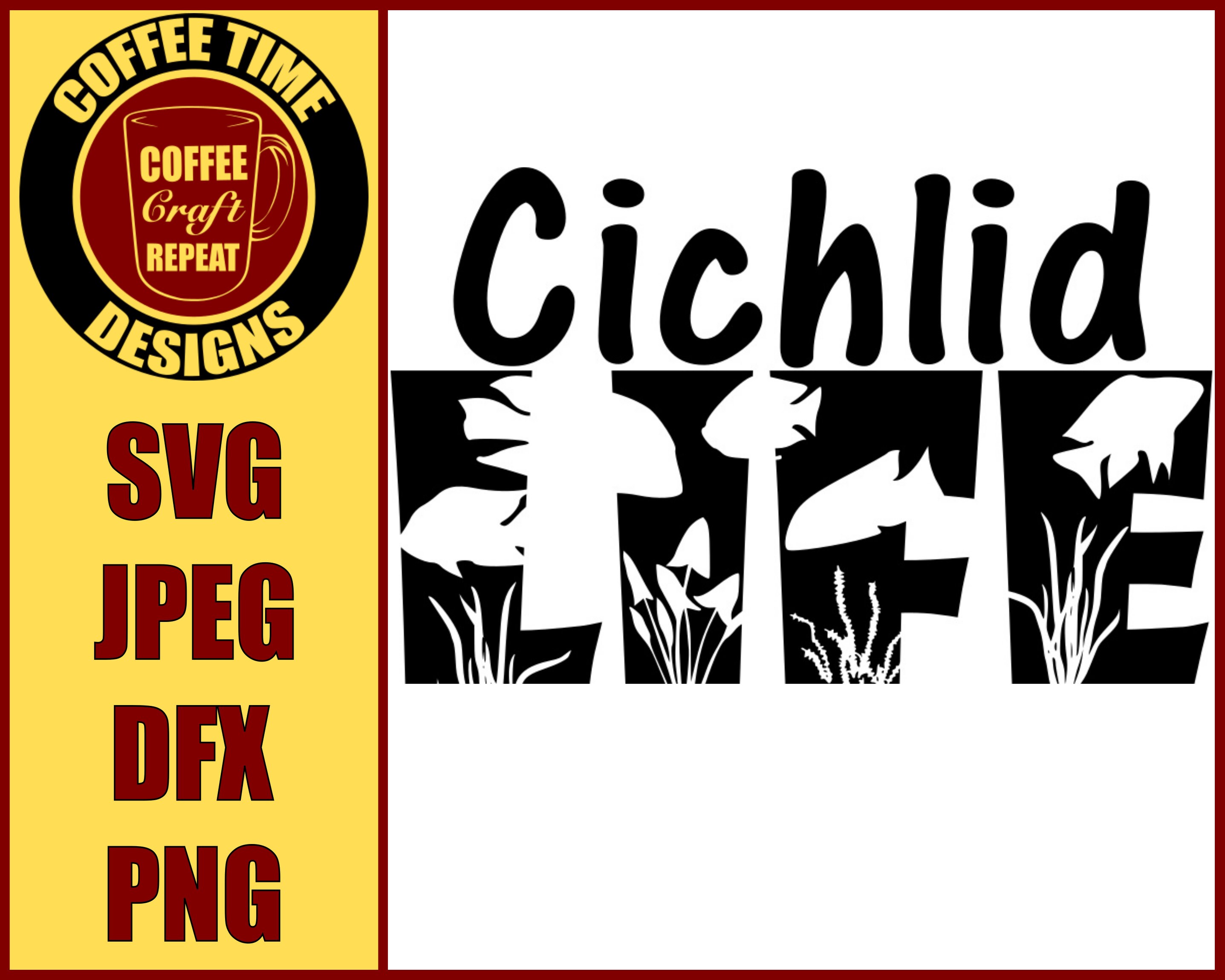 Download Cichlid Life Svg Fish Life Svg Etsy