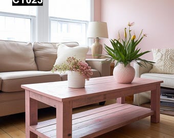 Rustic Reclaimed Wood Coffee Table #CT023