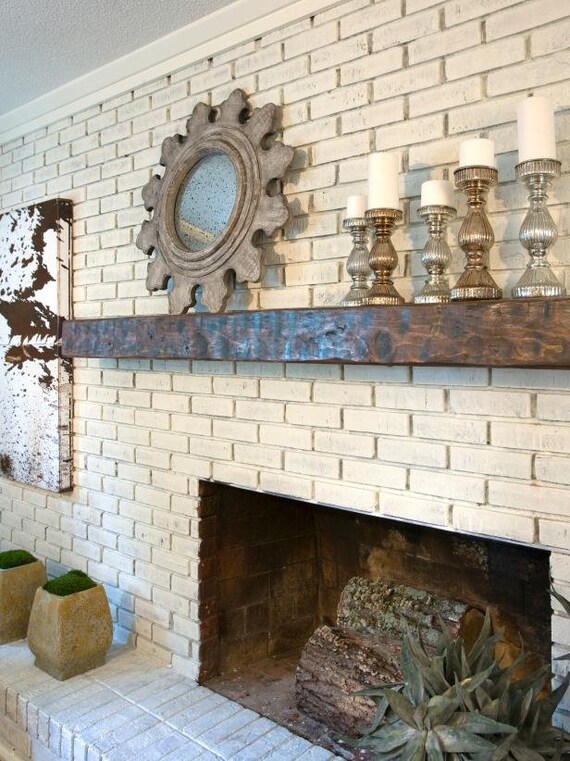 Timeless Antique Wood Beam Fireplace Mantel Made to Order - Etsy Singapore