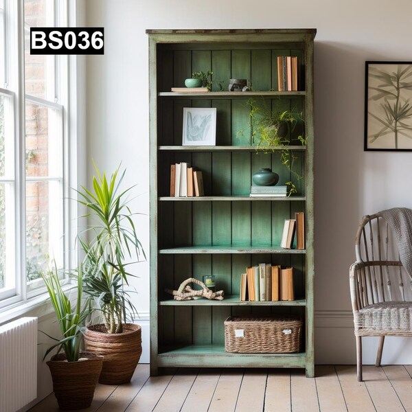 Reclaimed Wood Bookcase - Etsy