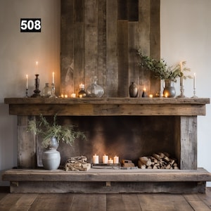 An Enchanting Faux Fireplace #508