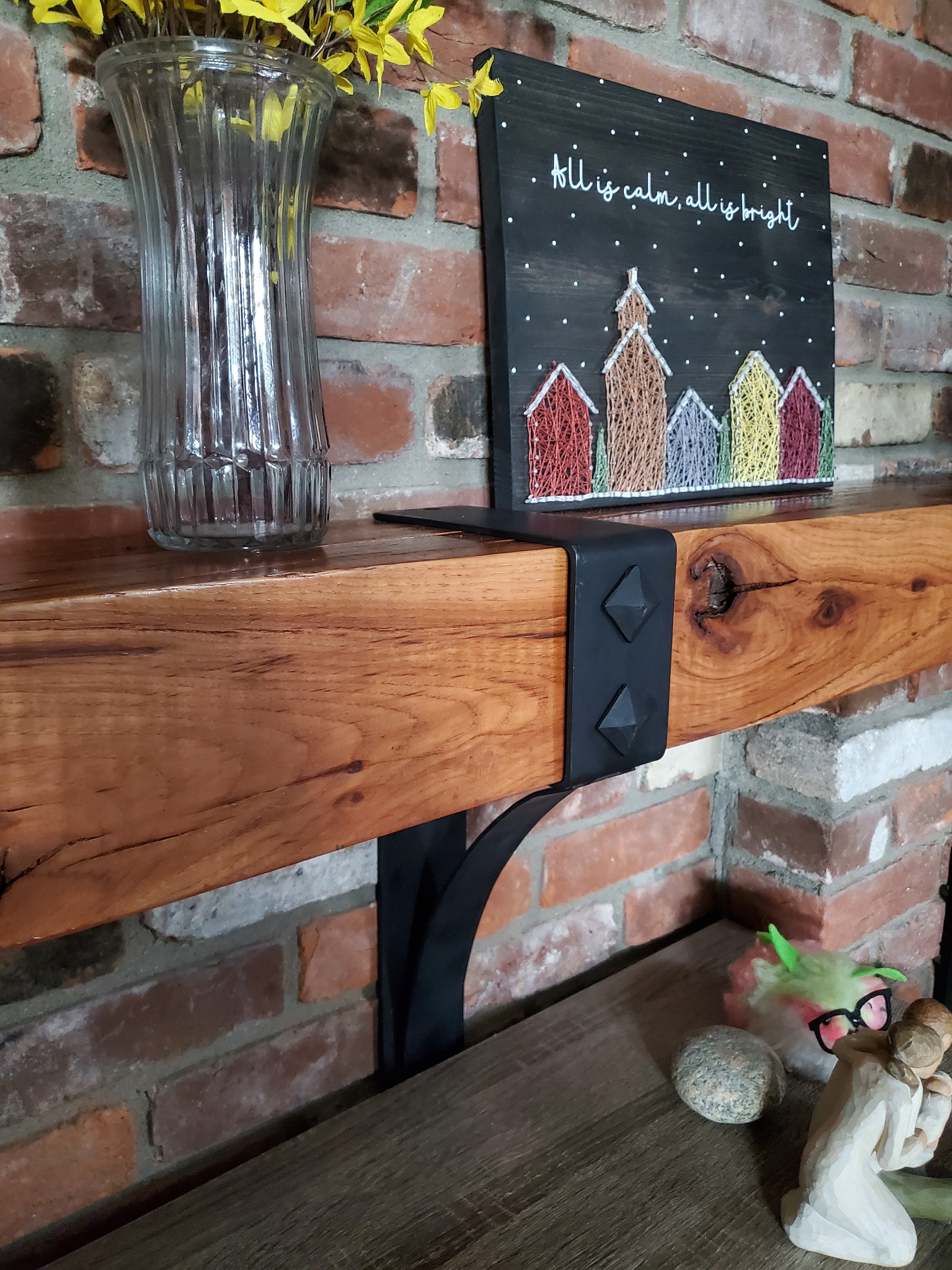 Reclaimed Wood Fireplace Mantel 100-year-old Rustic Beam - Etsy