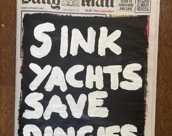 Sink Yachts Save Dingies