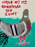 Pigeon Christmas Card