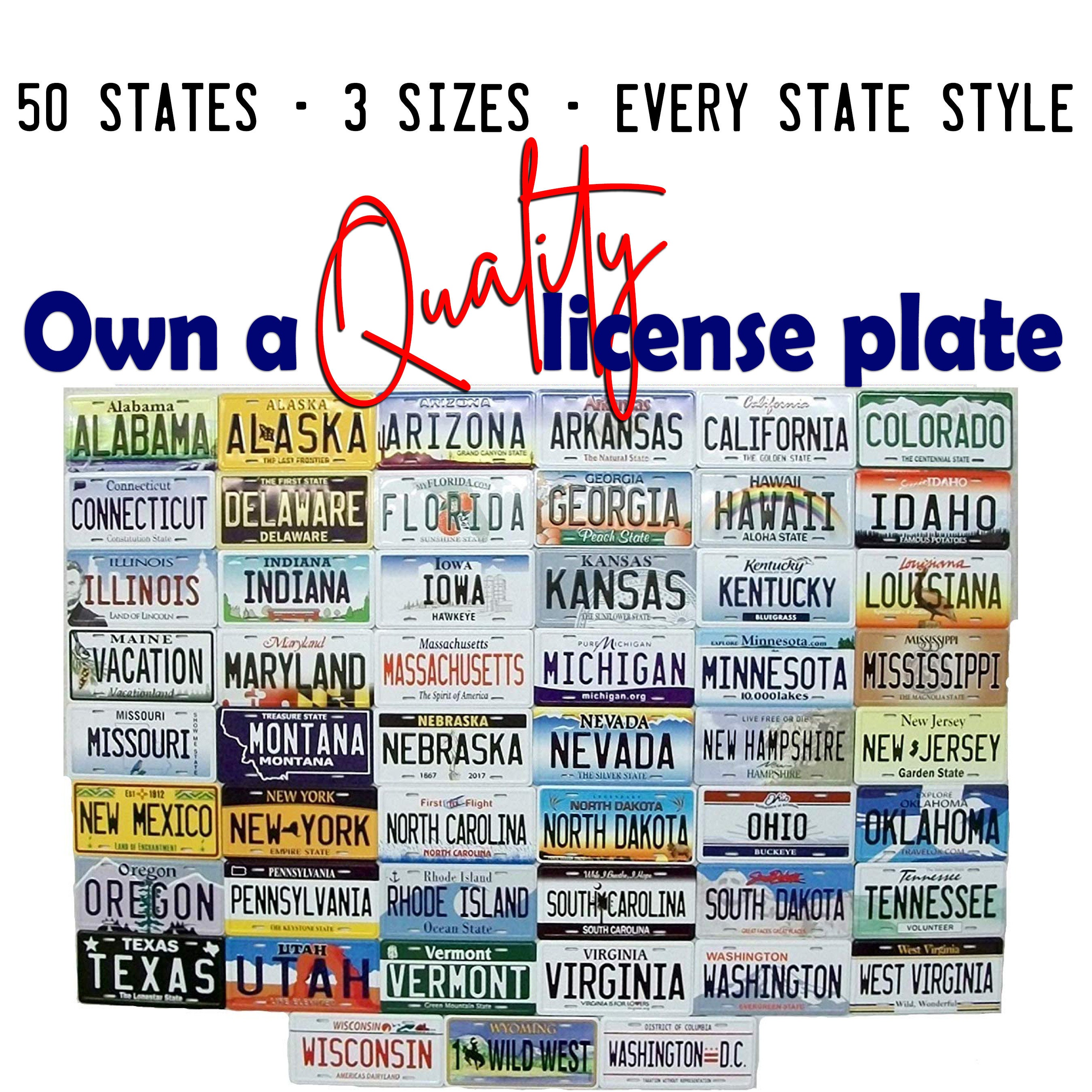 Colorado 1935 License Plate Personalized Custom Car Bike Motorcycle Moped Tag 