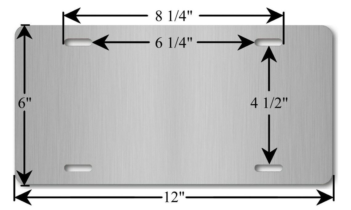 QUIET TEXAS Custom Personalized Aluminum Novelty License Plate Etsy