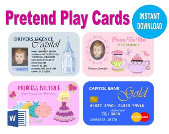 Fake Credit Card And Id For Kids
