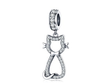 charm pandora chaton charm pandora chaton