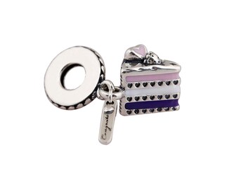 pandora cake charm etsy