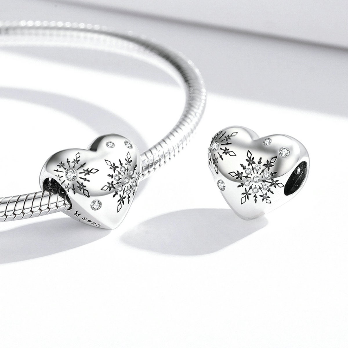 NARMO 925 Sterling Silver Charms for Bracelets Original Bead Charm for  Pandora Bracelet Snowflake Dangle Charms - Yahoo Shopping