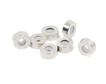 Supertina® 10 pcs 4mm Stainless Steel Stopper Bead
