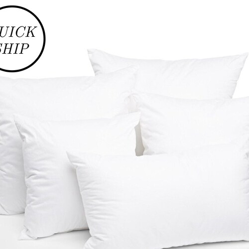 Synthetic Down Alternative Pillow Insert // Heavy Weight // Etsy