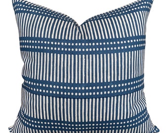 Linen and Cloth Designer Pillows Designer decorative pillow cover Blue