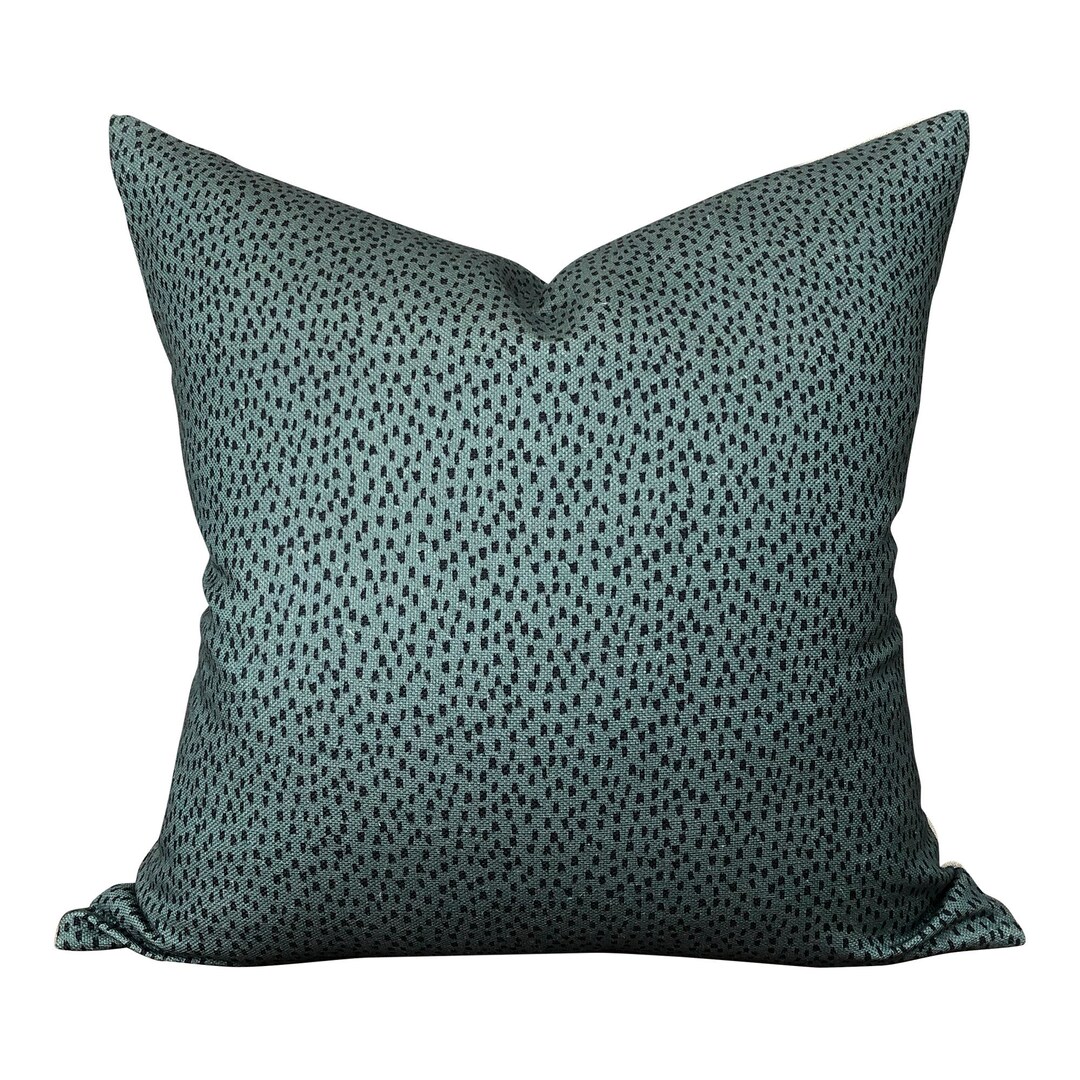 Designer Clay Mclaurin Shibori Pillow Cover in Fern // Green - Etsy