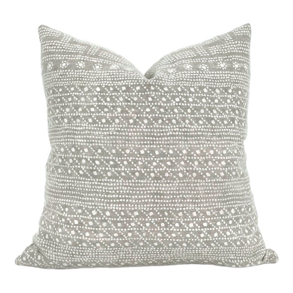 Grey Linen Pillow Etsy