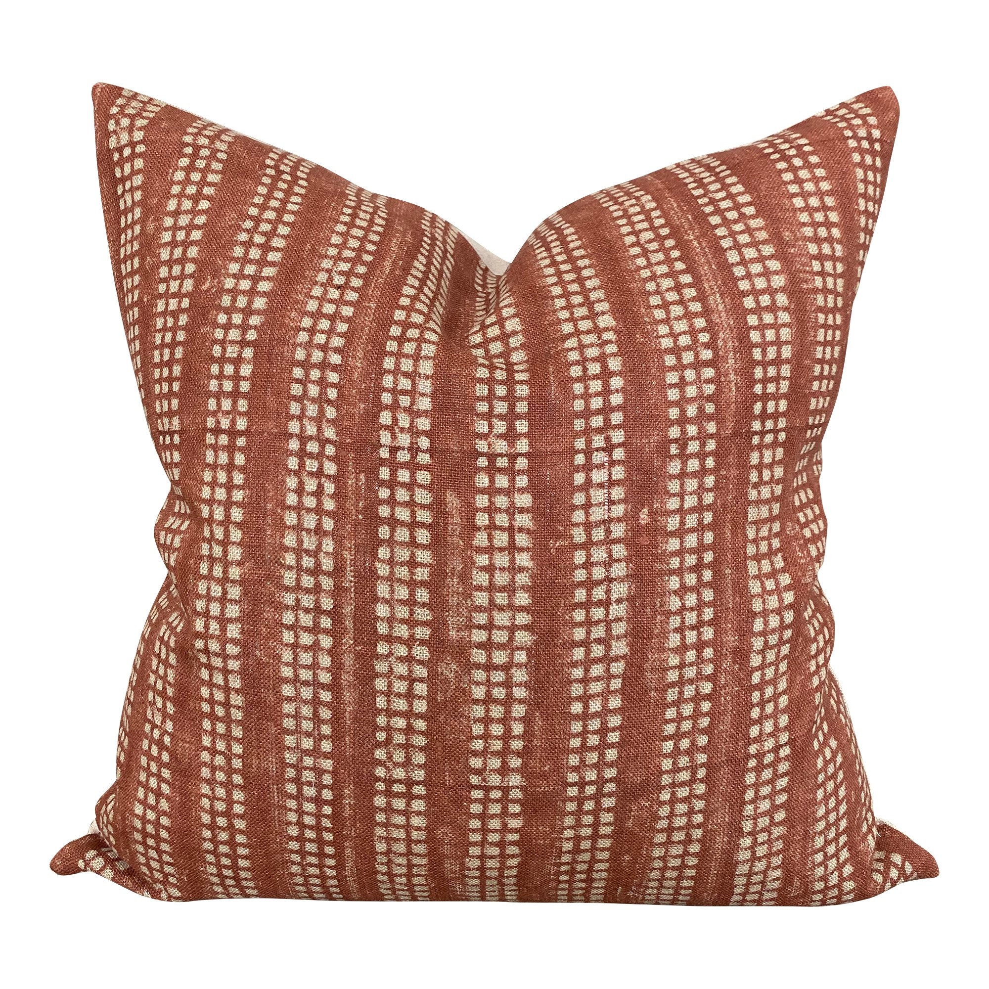 rust decorative pillows