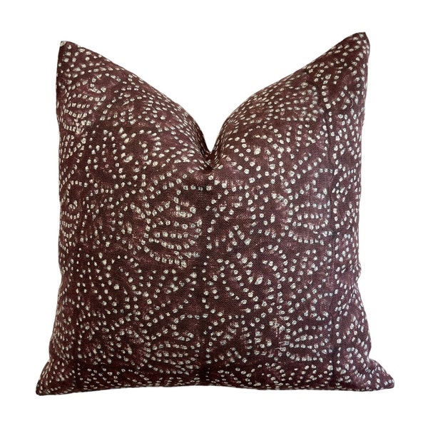 Burgundy Pillows Etsy
