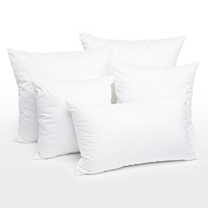 Outdoor Pillow Insert: Mold Resistant Polyester, Down Alternative image 2