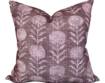 berry colored pillows
