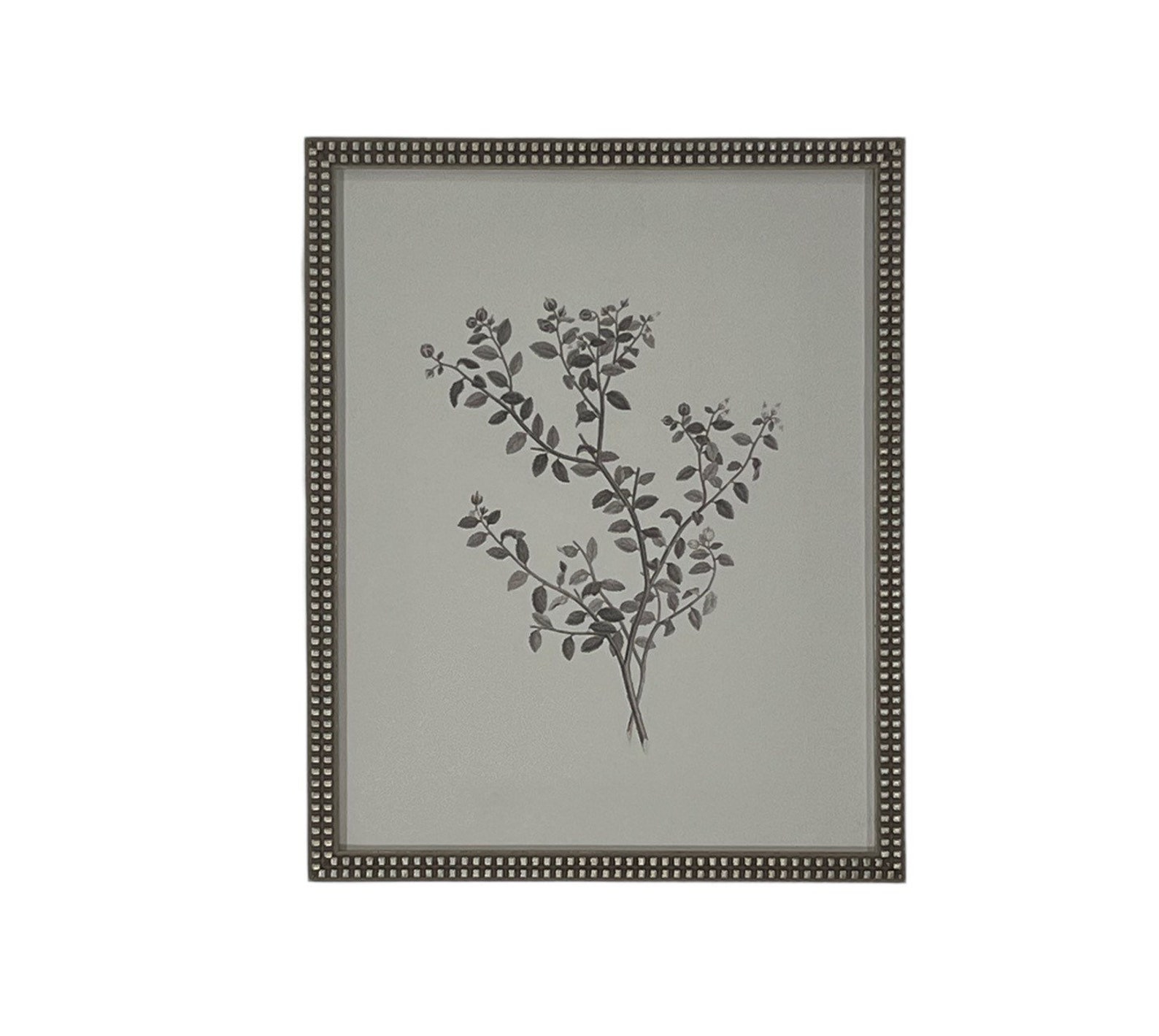 Vintage Framed Canvas Art // Framed Vintage Print // Vintage Etsy