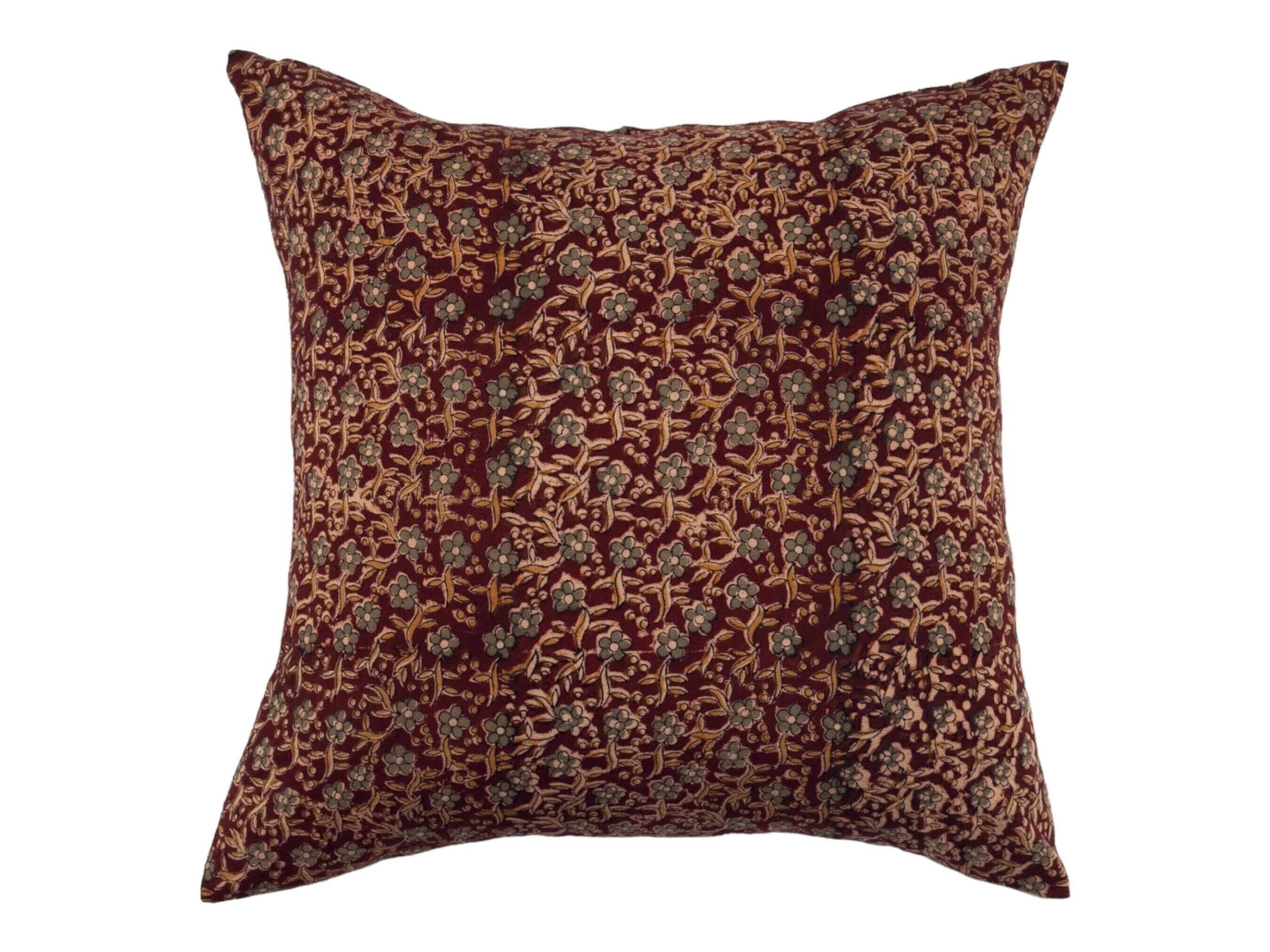 Maroon top outdoor pillows