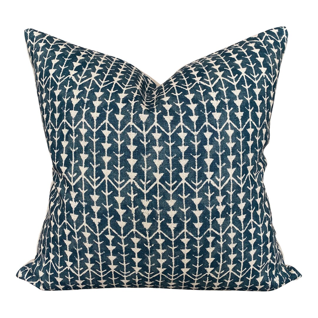 Designer Pillows Carolina Irving 'amazon' Pillow in Indigo // Indigo