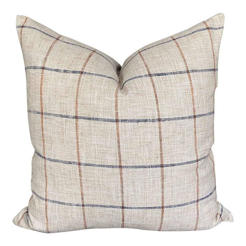 The Inspiring Home Plaid Throw Pillow main image 0