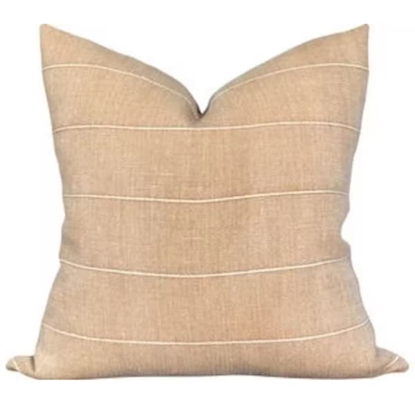 Designer Faso in Alder Pillow Cover // Farmhouse Decor Pillow // Rust Decorative Pillow // Accent Pillow // Modern Farmhouse