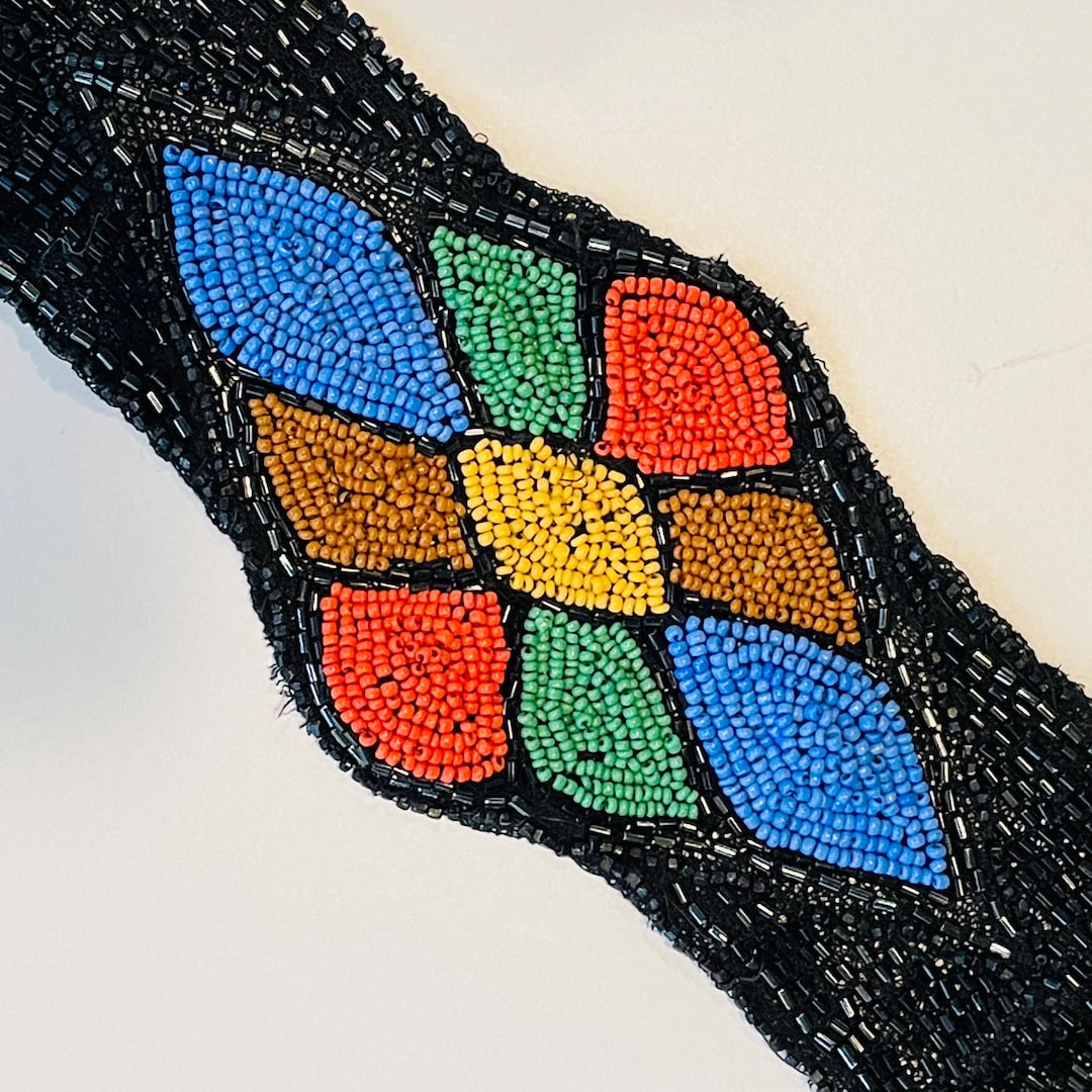 Hip Sash with Triangle Beading