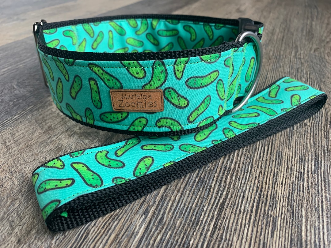 Dill Pickle Dog Collar Maritime PEI Canada Green Etsy Canada