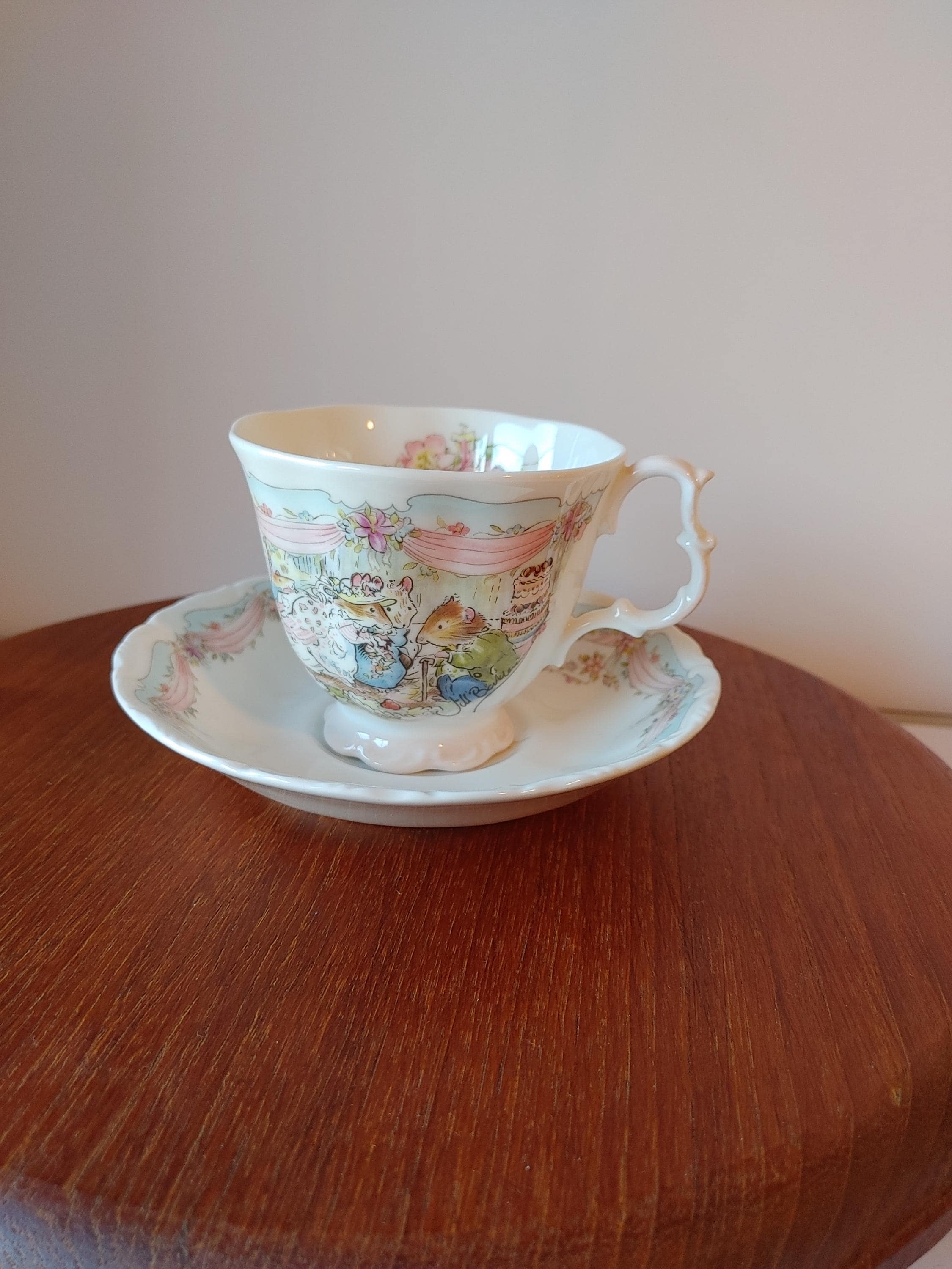 Brambly Hedge Wedding Cup and Saucer - Etsy