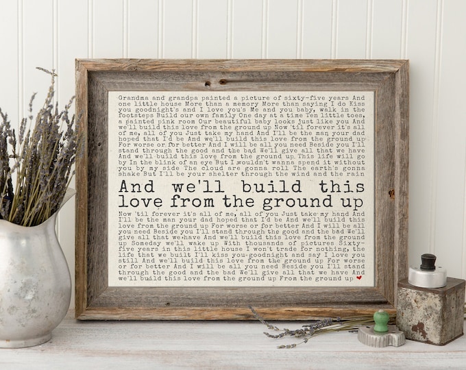 Wedding Song Lyrics Wall Art Anniversary Gift for Him Custom Song Lyrics Wall Art Anniversary Gift for Wife Personalized Gifts for Couple
