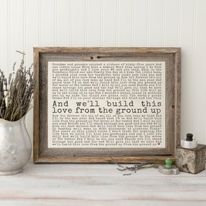 Custom Wedding Song Print First Dance Song Lyrics Paper Anniversary Gift First Dance Lyrics 1st Anniversary, Paper Anniversary, Wedding Gift 画像 1